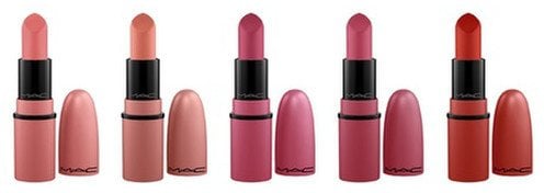 MAC Mini Lipstick Kit Set MAC: Amplified, Matte, Cream Lipstick, You Can't Chili With Us, 1.8 g *Miniature + Amplified, Matte, Cream Lipstick, Double