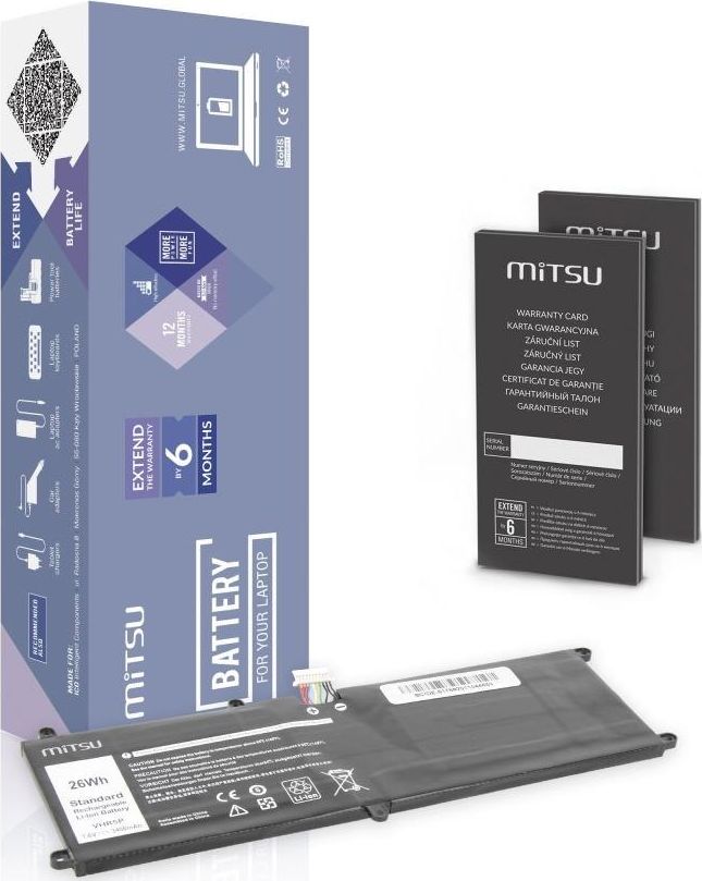 Bateria Mitsu Dell Latitude 5175 (BC/DE-5175)