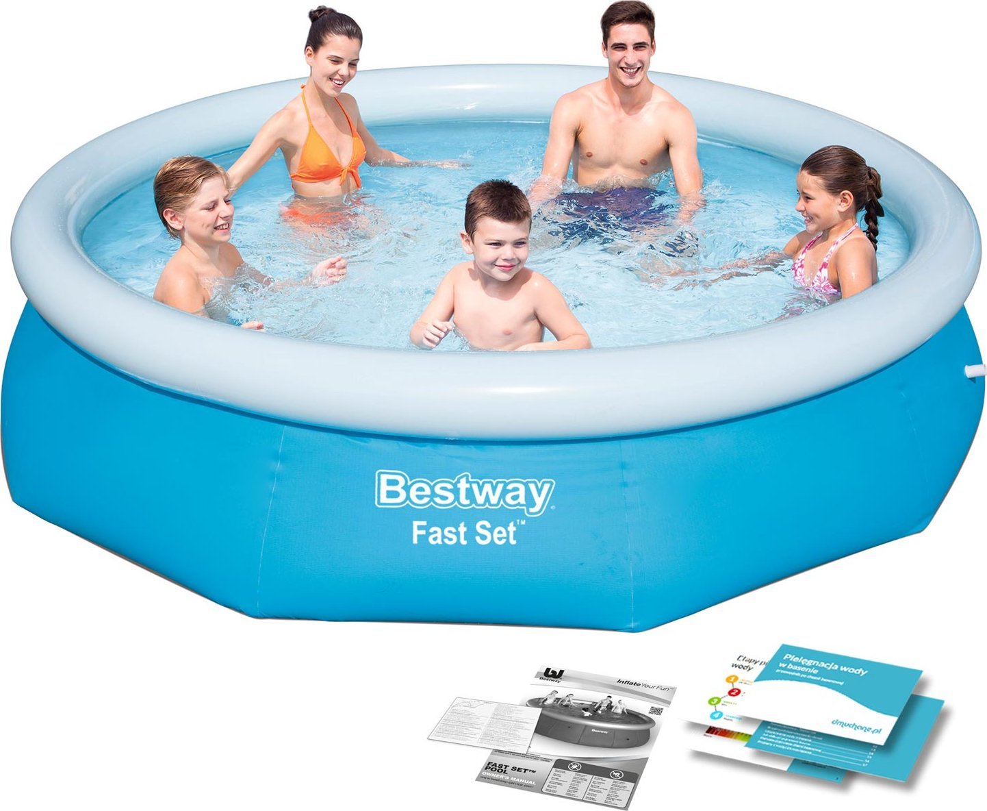 Bestway Basen rozporowy Fast Set 305cm (57266)