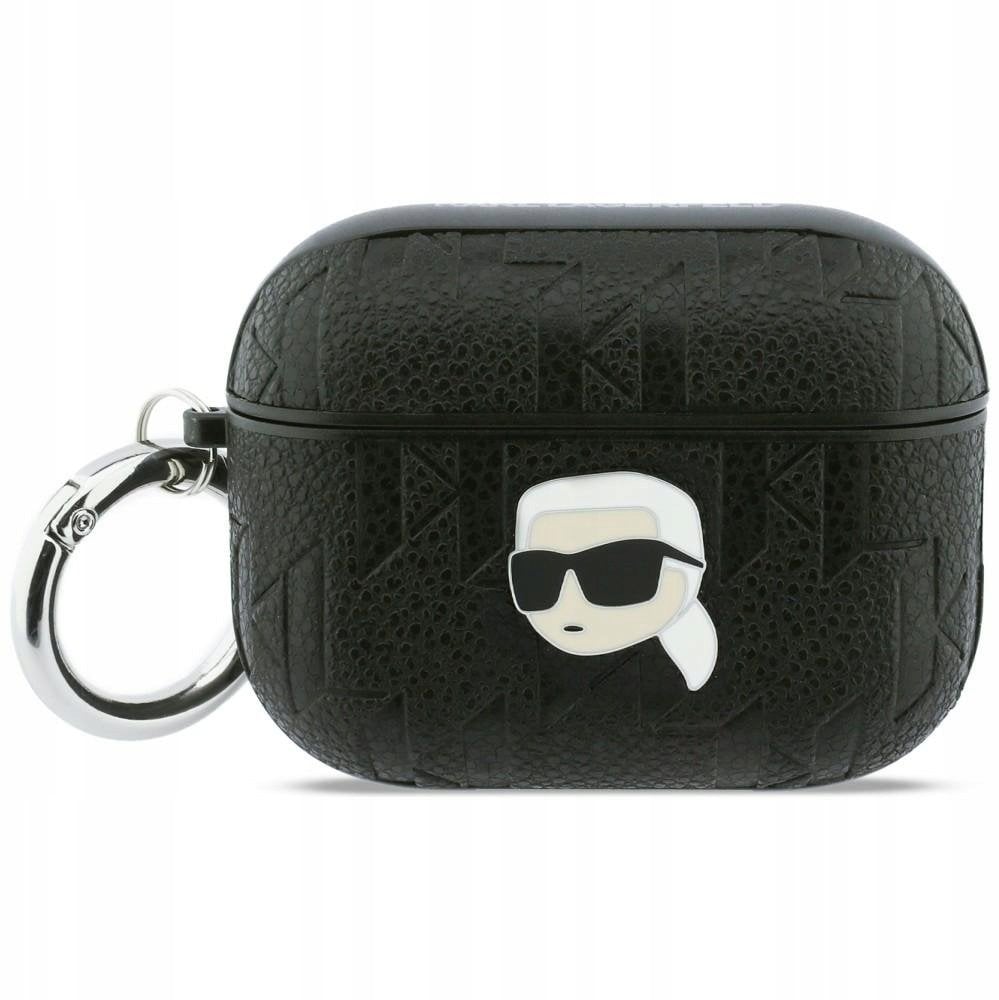 Etui Karl Lagerfeld Monogram Karl Head do Apple AirPods Pro 3 czarny
