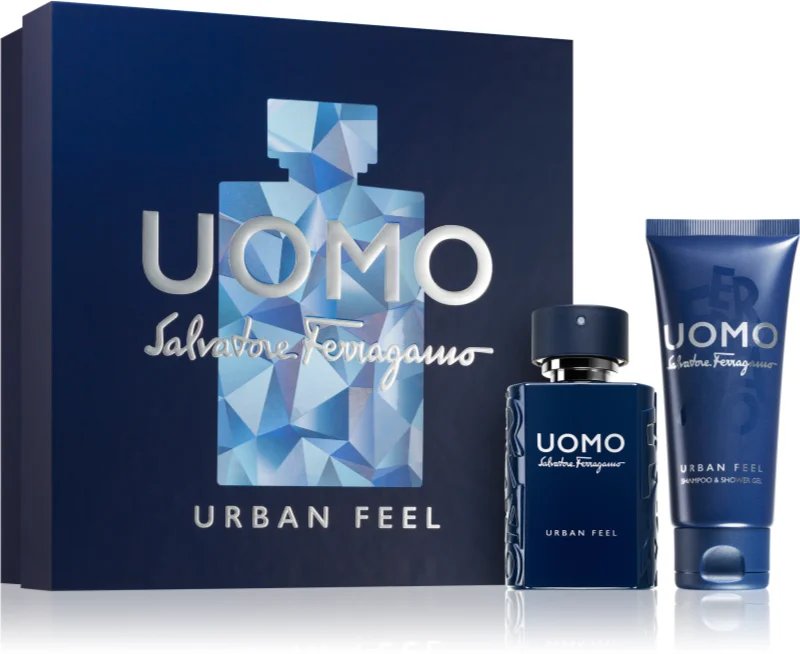 Salvatore Ferragamo Uomo Urban Feel Żel Pod Prysznic 100Ml + Woda Toaletowa 50Ml