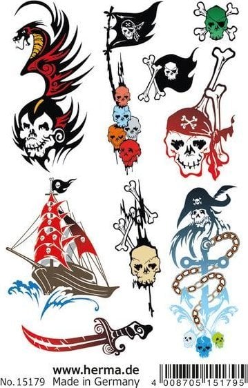 Teka Tatuaże - Piraci