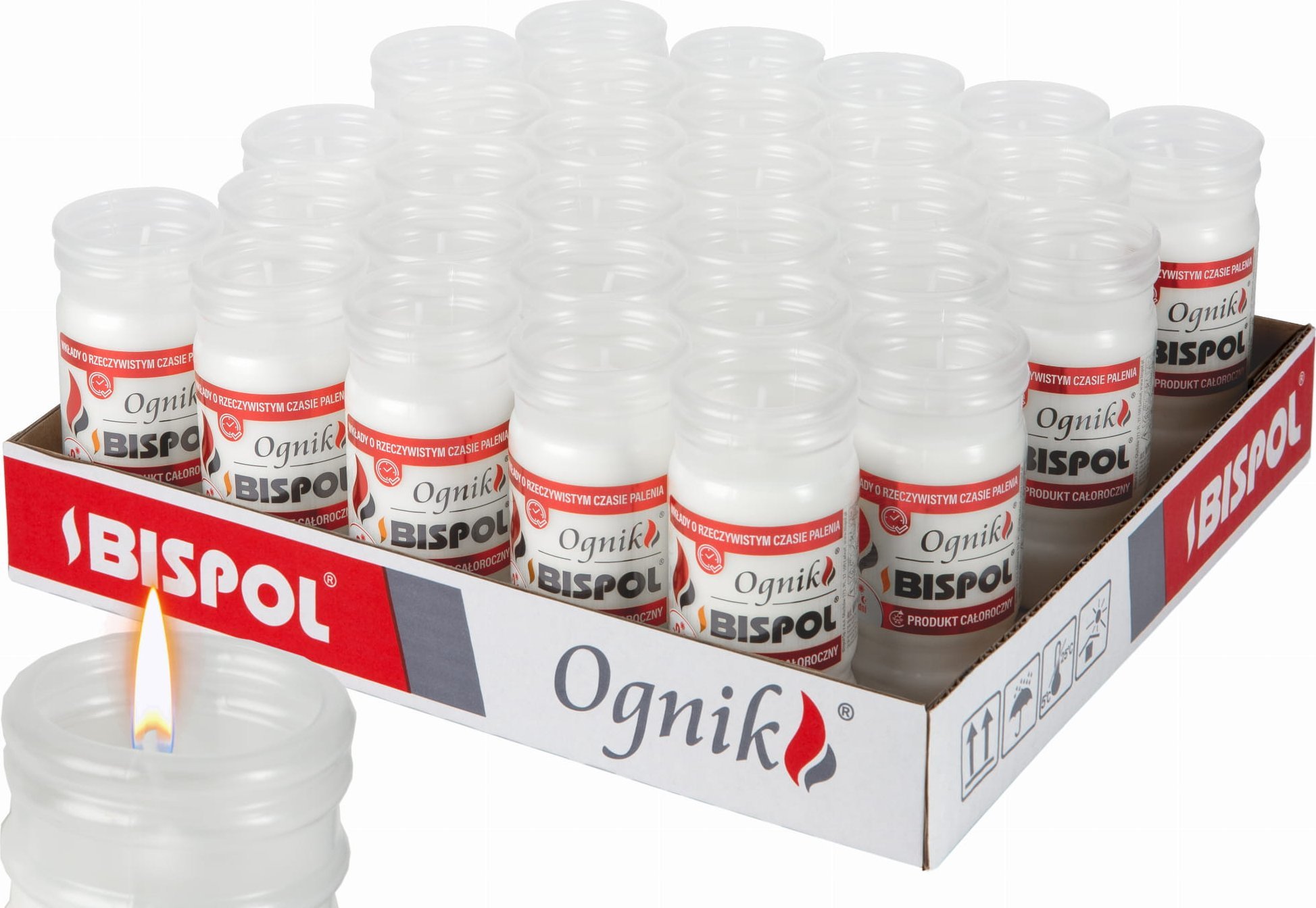 Bispol BISPOL - Wkład Zalewany Ognik WP2N - 30 szt.