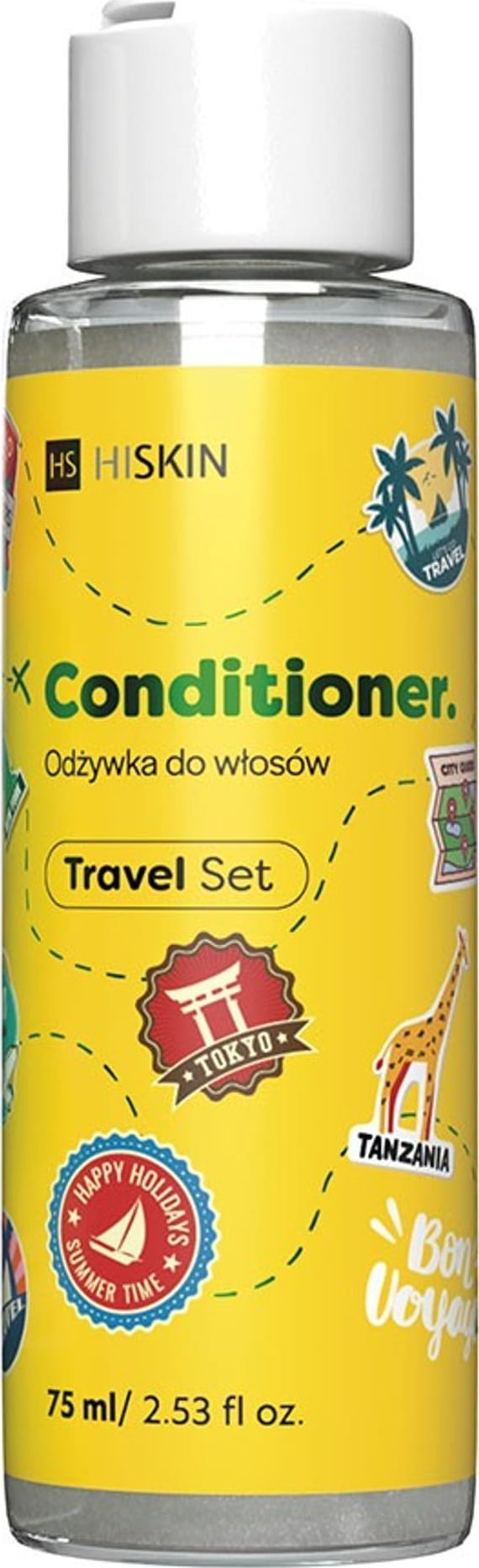 HiSkin HISKIN Travel Set Odżywka do włosów 75 ml