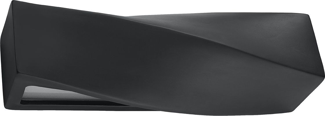 Kinkiet Lumes Czarny podłużny kinkiet z ceramiki - EX710-Sigmi