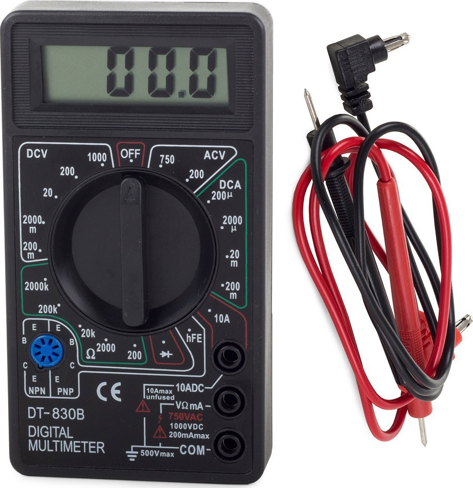 Verk Cyfrowy miernik multimetr prądu lcd elektroniki Cyfrowy miernik multimetr prądu lcd elektroniki