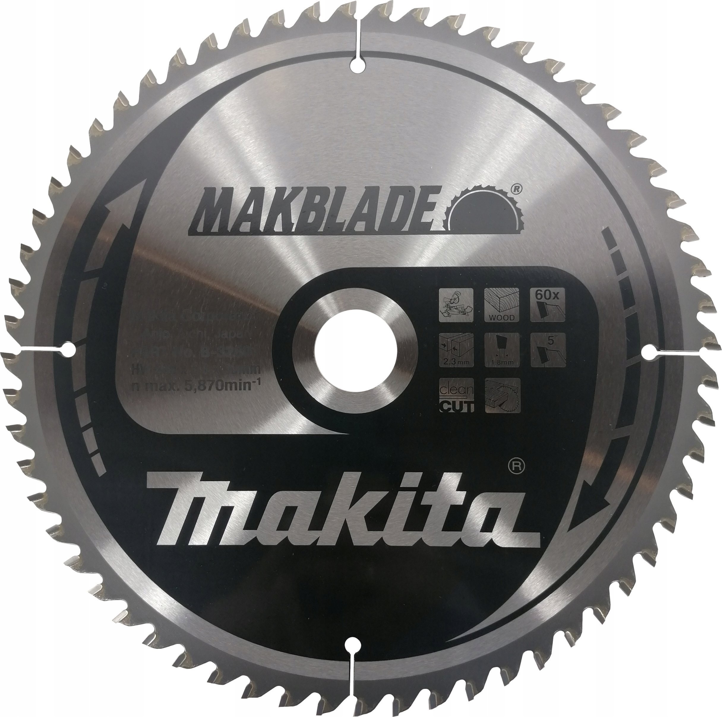 Makita MAKITA PIŁA TARCZOWA 260x30x60z MAKBLADE DREWNO