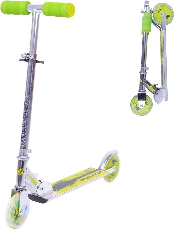 Hulajnoga Worker Racer Urban Boy Srebrny (13910)