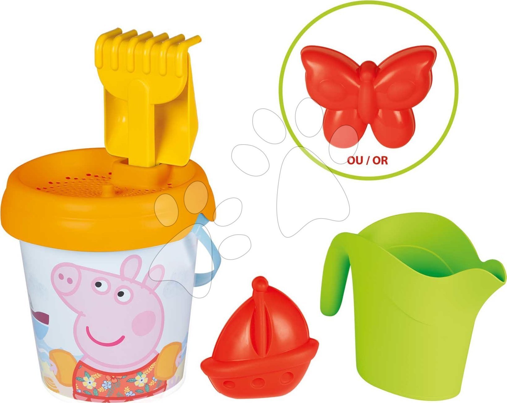 SMOBY wiaderko+akcesoria Świnka Peppa 862189