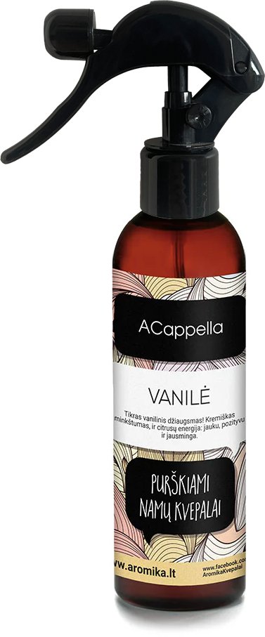 Purškiamas namų kvapas ACappella Vanilė, 200 ml