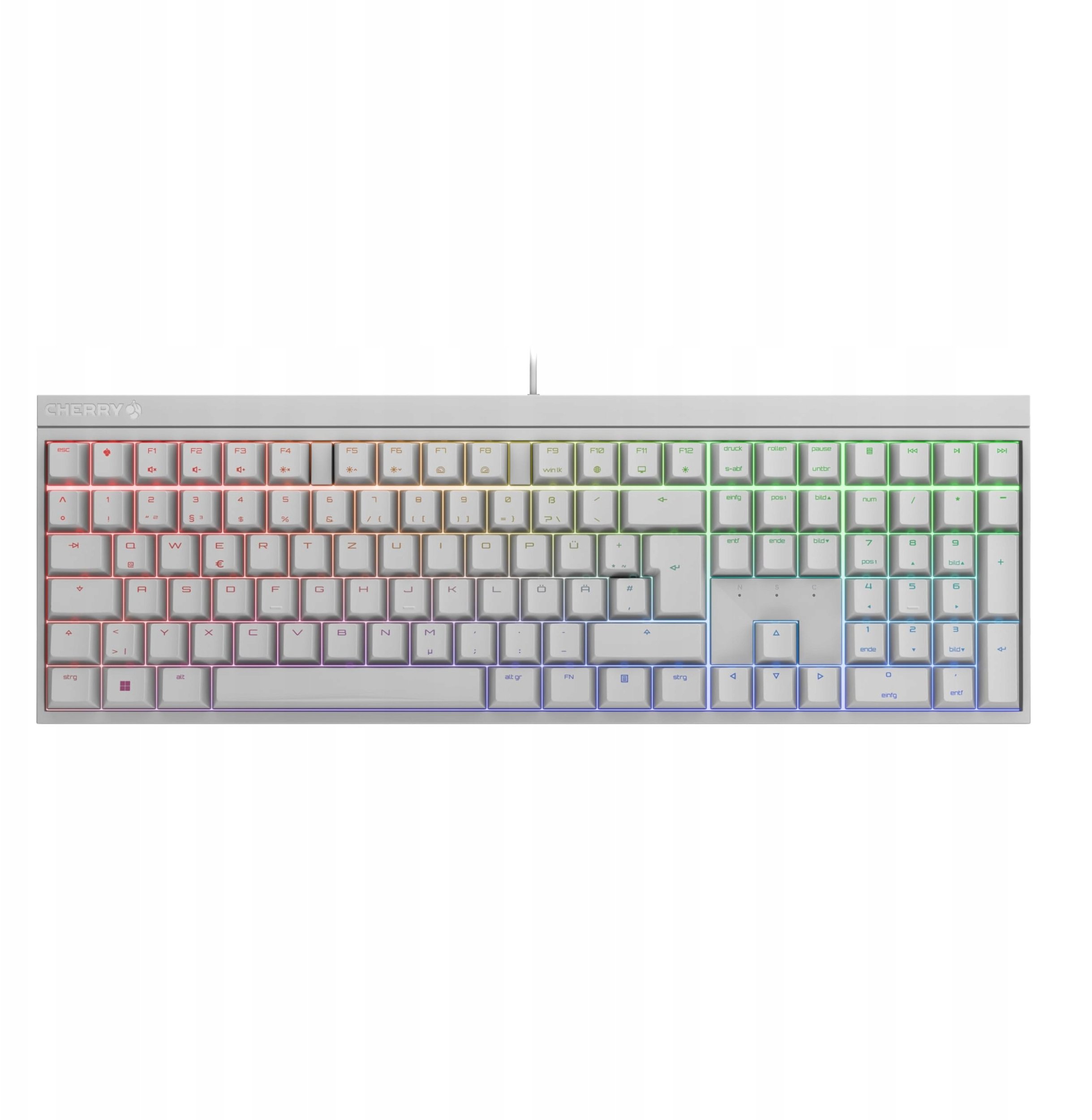 Klawiatura Cherry CHERRY MX 2.0S RGB MX red