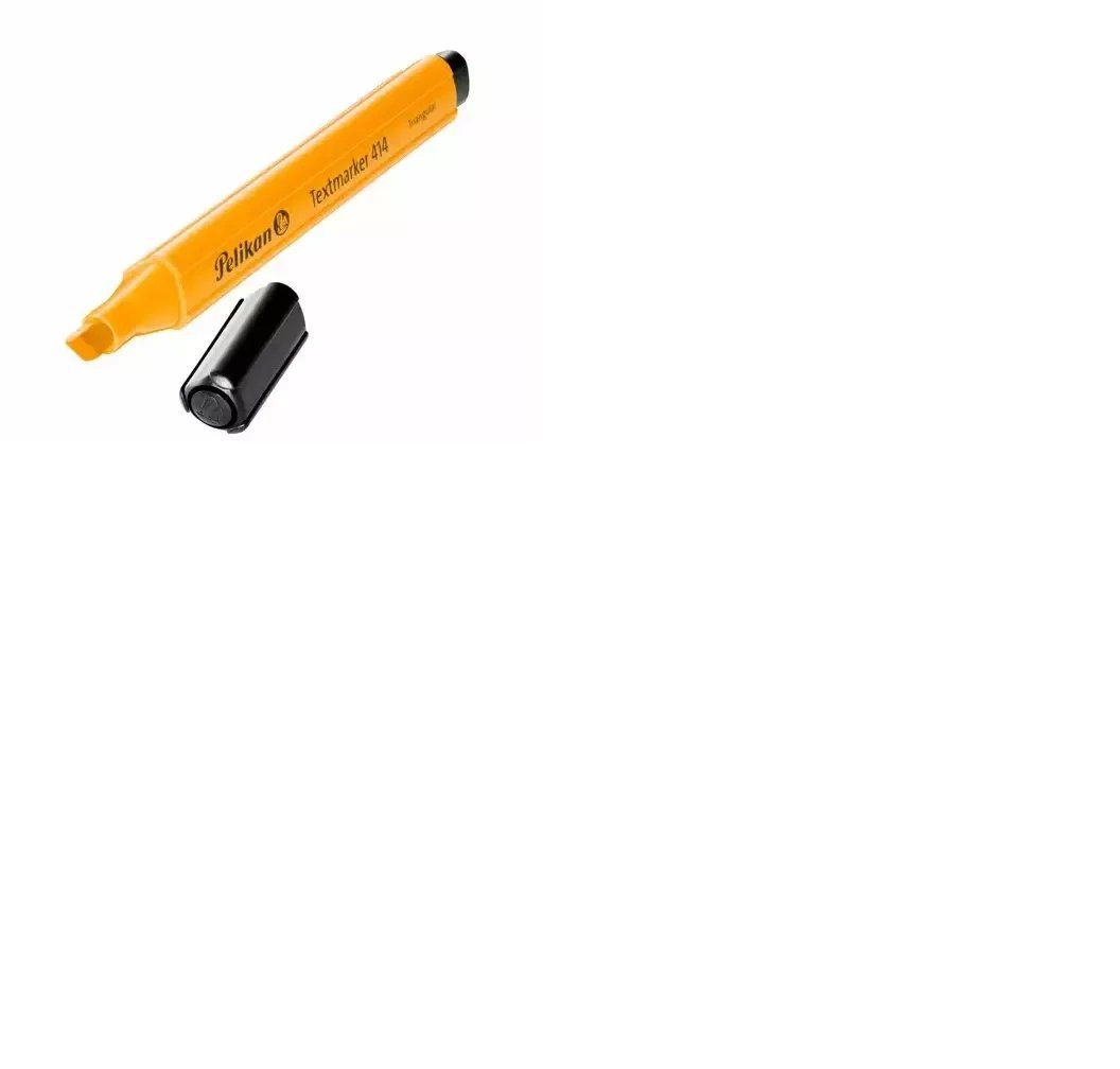 Pelikan Teksta Markeris triskantigs 414 oranzs
