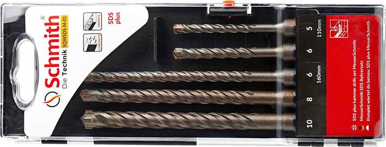 Wiertło Schmith do betonu SDS+ 6mm 5szt. (SQWSDS-M-01)