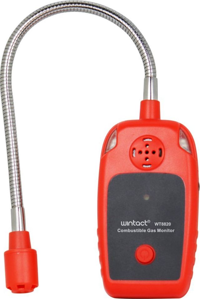 Wintact Detektor czujnik gazu ziemnego LPG metanu propanu dymu uniwersalny