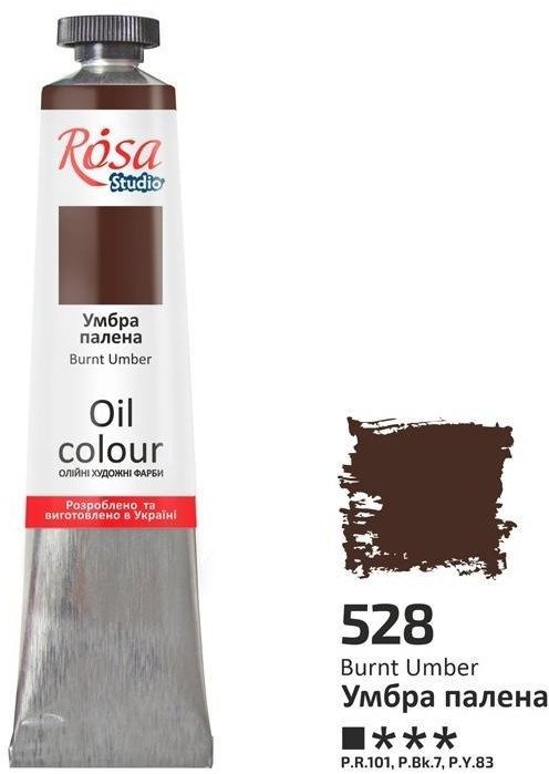 Farba olejna burnt umber 528 45ml