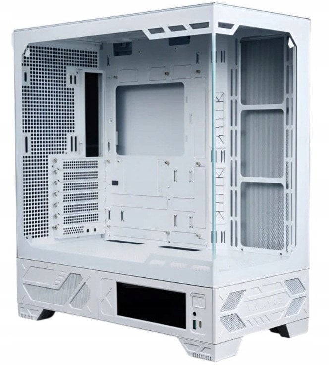 Obudowa komputerowa Valkyrie VK03 LCD White (VK-CASE03LCDW)