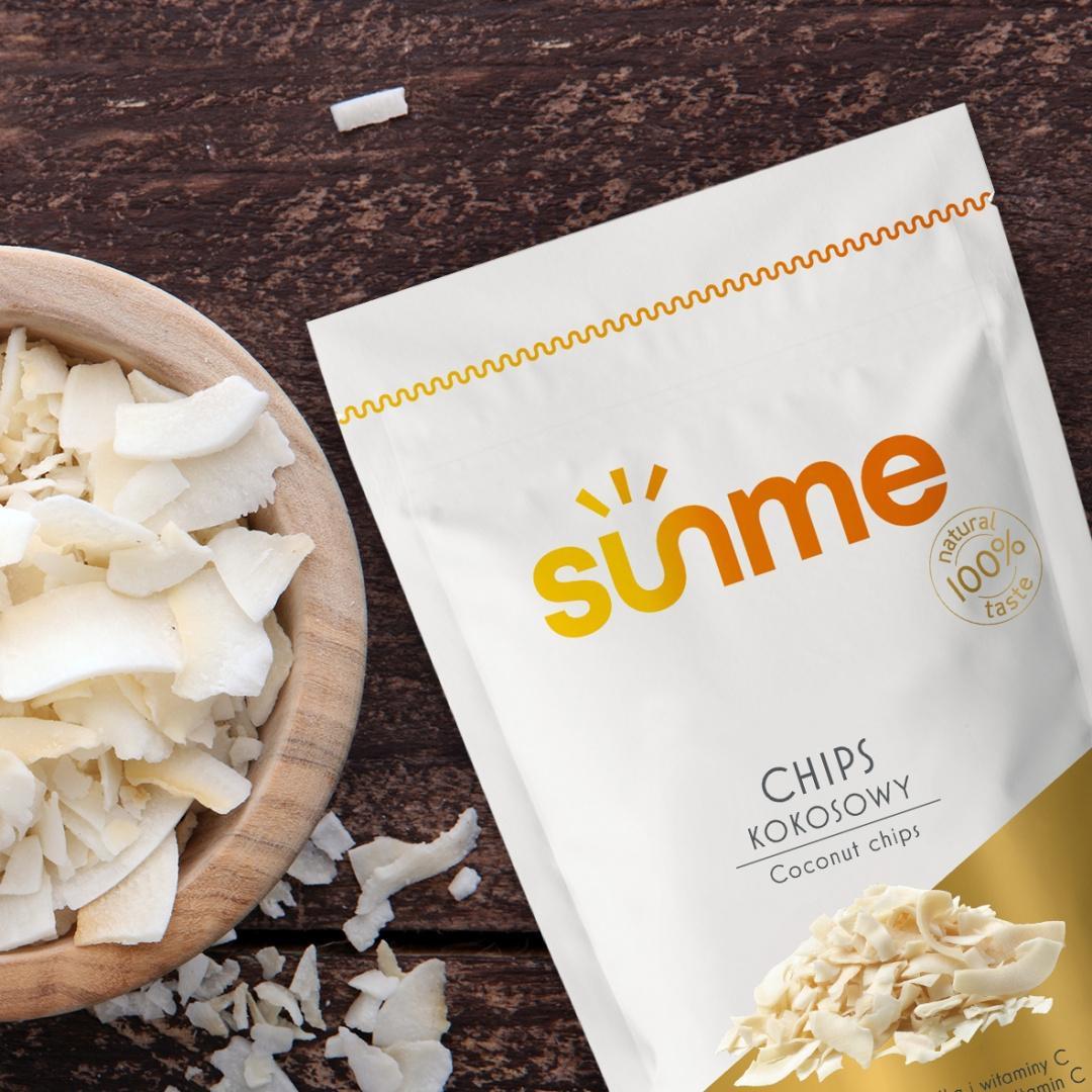 Sunme Chipsy kokosowe 0,4 kg