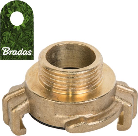 Bradas Złącze kłowe GEKA GZ 1" MOSIĄDZ BR-GK113A BRADAS 4740