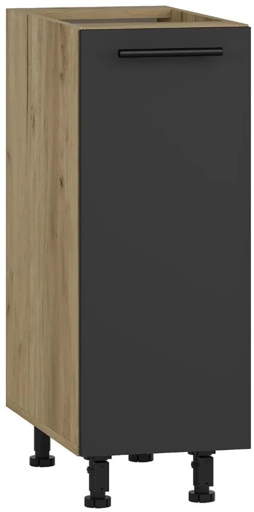 Szafka kuchenna stojąca 30 VENTO D-30/82 antracyt HALMAR