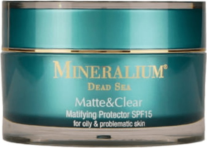 Mineralium Krem matujący ochronny z filtrem SPF15 50 ml