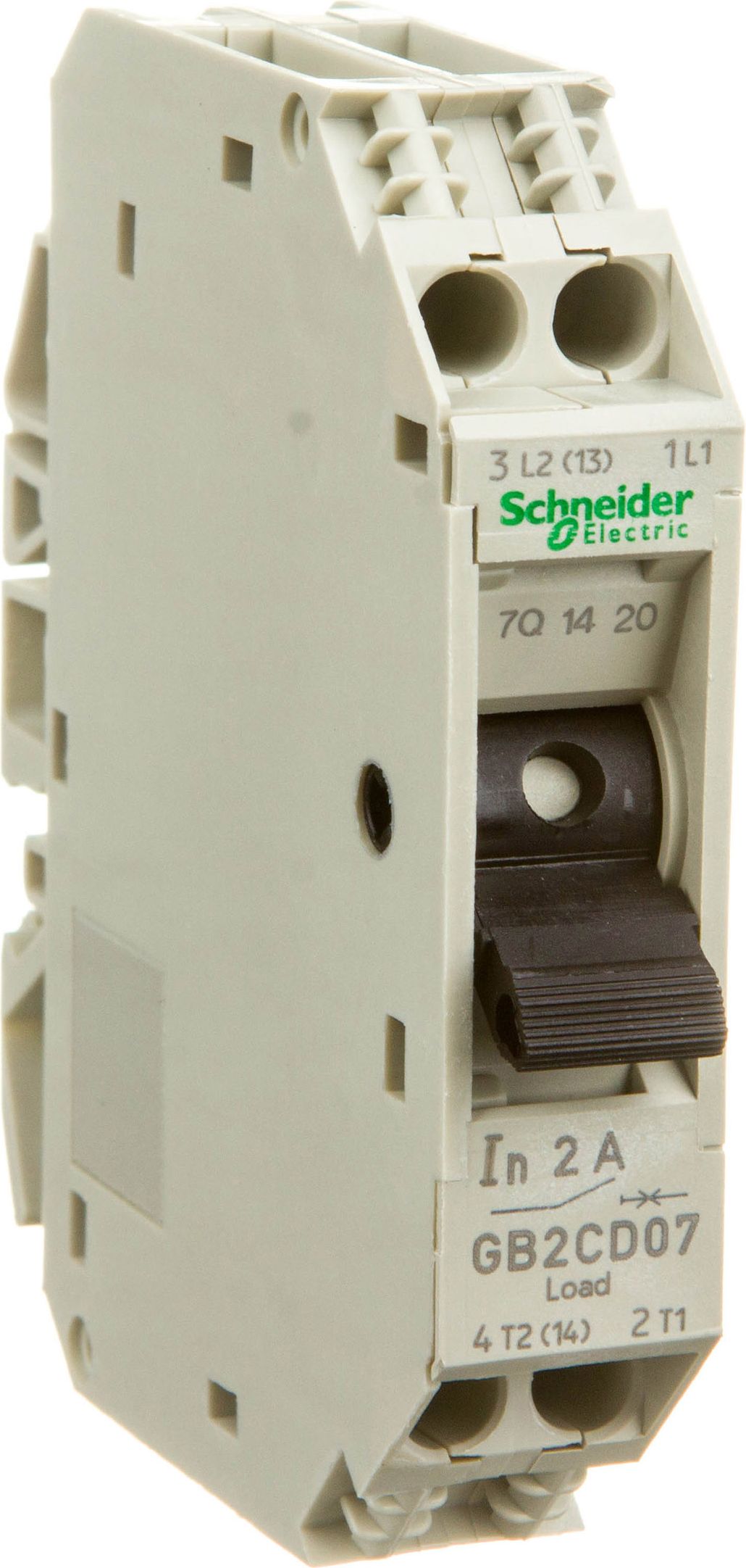 Schneider Electric Wyłącznik termo-magnetyczny 1+N 2A AC (GB2CD07)