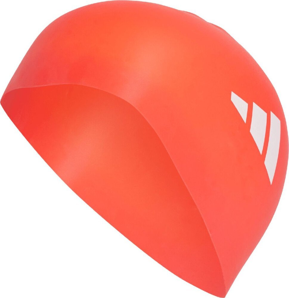 Adidas Czepek pływacki adidas 3-Stripes pomarańczowy IM1052