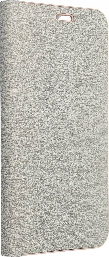 Kabura LUNA Book Gold do XIAOMI Redmi NOTE 14 4G (GLOBAL - 163.25mm x 76.55mm x 8.16mm) srebrny