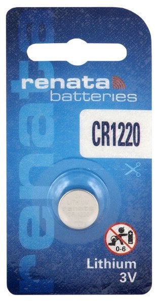 Renata CR1220-1BB Blistera iepakojuma 1gb.