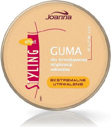 Joanna Styling Effect Guma do kreatywnej stylizacji włosów złota 100 g