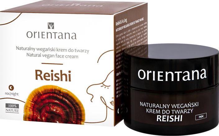 Orientana Orientana - Wegański krem. Reishi. Na noc - 50 ml
