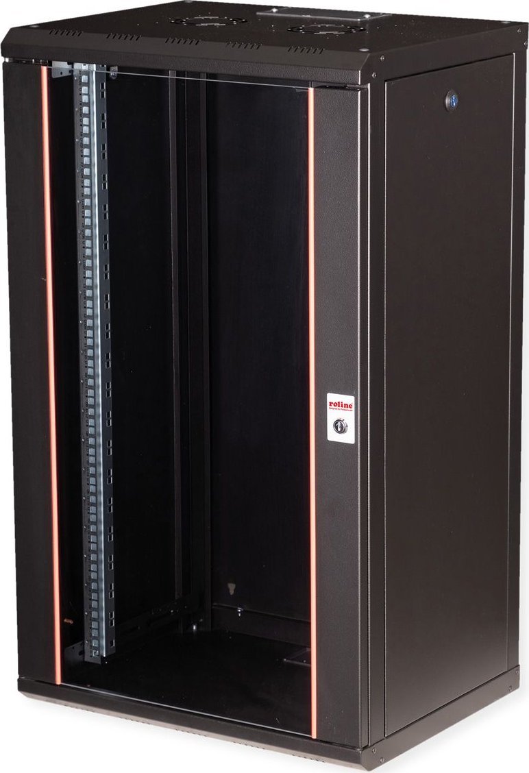 ROLINE Wandgeh�use Pro 48,26cm 19Zoll 20 HE 600x450 BxT schwarz