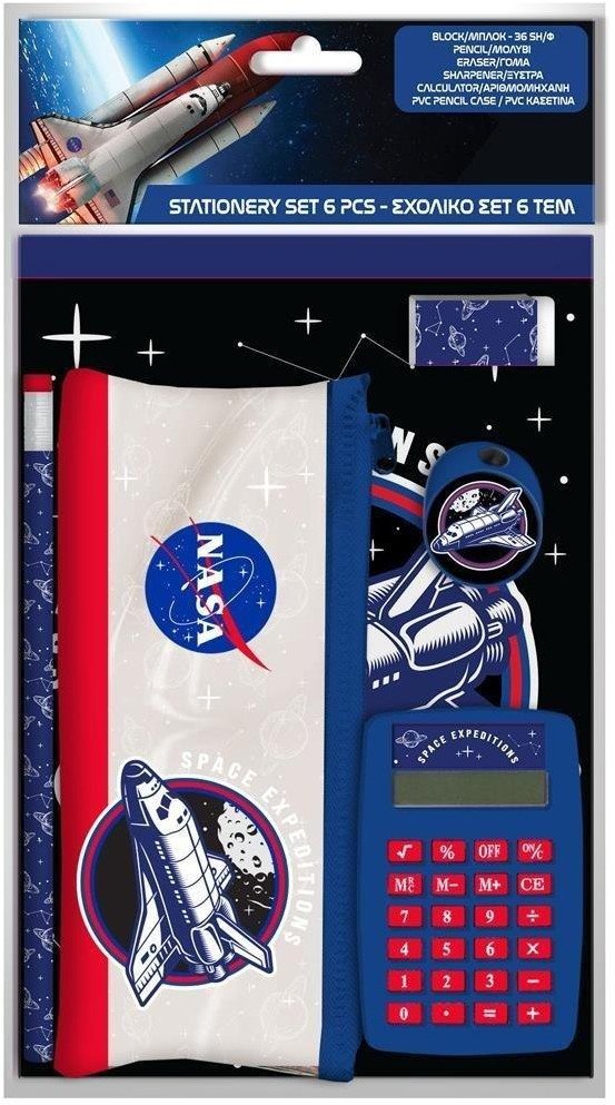 Piórnik z kalkulatorem Nasa EDUKAMP