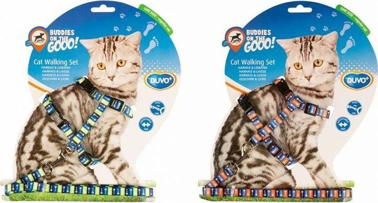 Duvo+ DUVO+ SZELKI DLA KOTA W RYBKI 15-25cm/8mm 11215