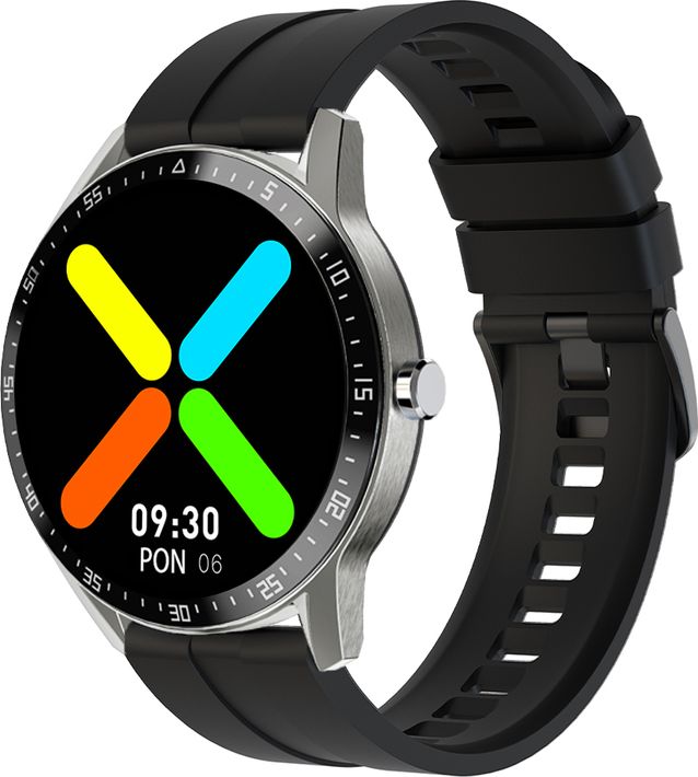Smartwatch Gino Rossi SW018-1 Czarny (SW018-1)