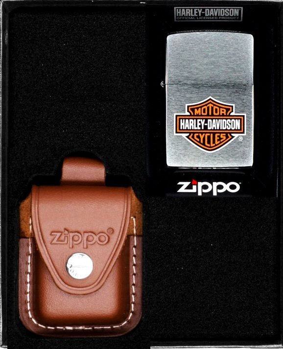 Zestaw ZIPPO Zapalniczka HARLEY DAVIDSON 7 Prezentowy No2