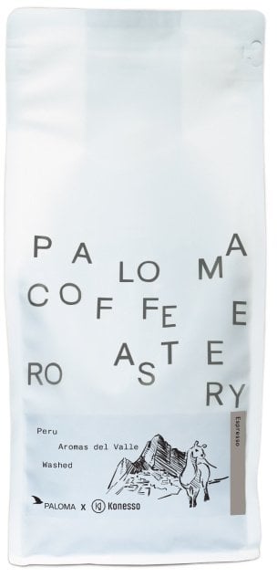Kawa ziarnista Paloma Kawa ziarnista Peru Aromaty Doliny Espresso 1kg