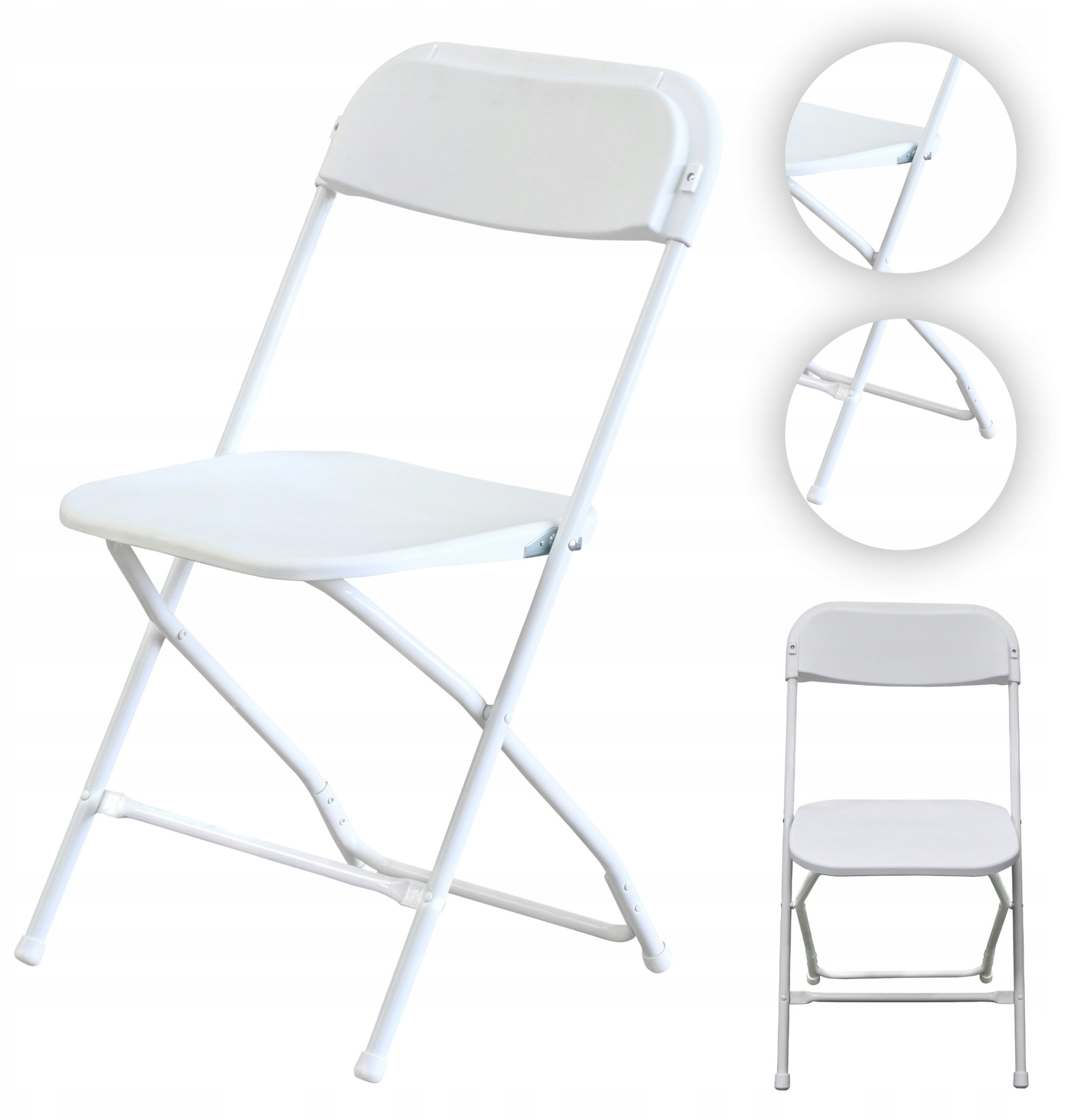 Krzesło Ogrodowe Cateringowe Składane 44x50x80cm Krzesło Biurowe Bankietowe