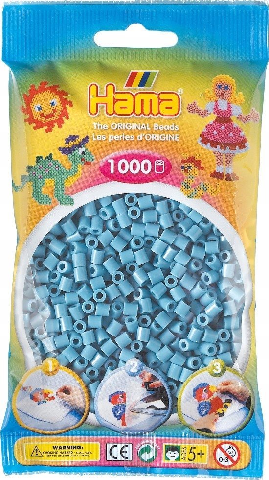 Hama Beads Hama midi perler 1000stk turkis