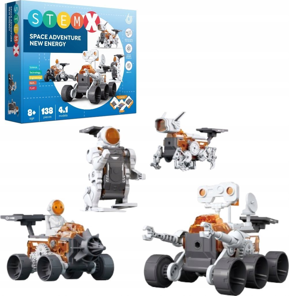 STEMX Kosmiczna Przygoda NowaEnergia, zabawka kreatywna