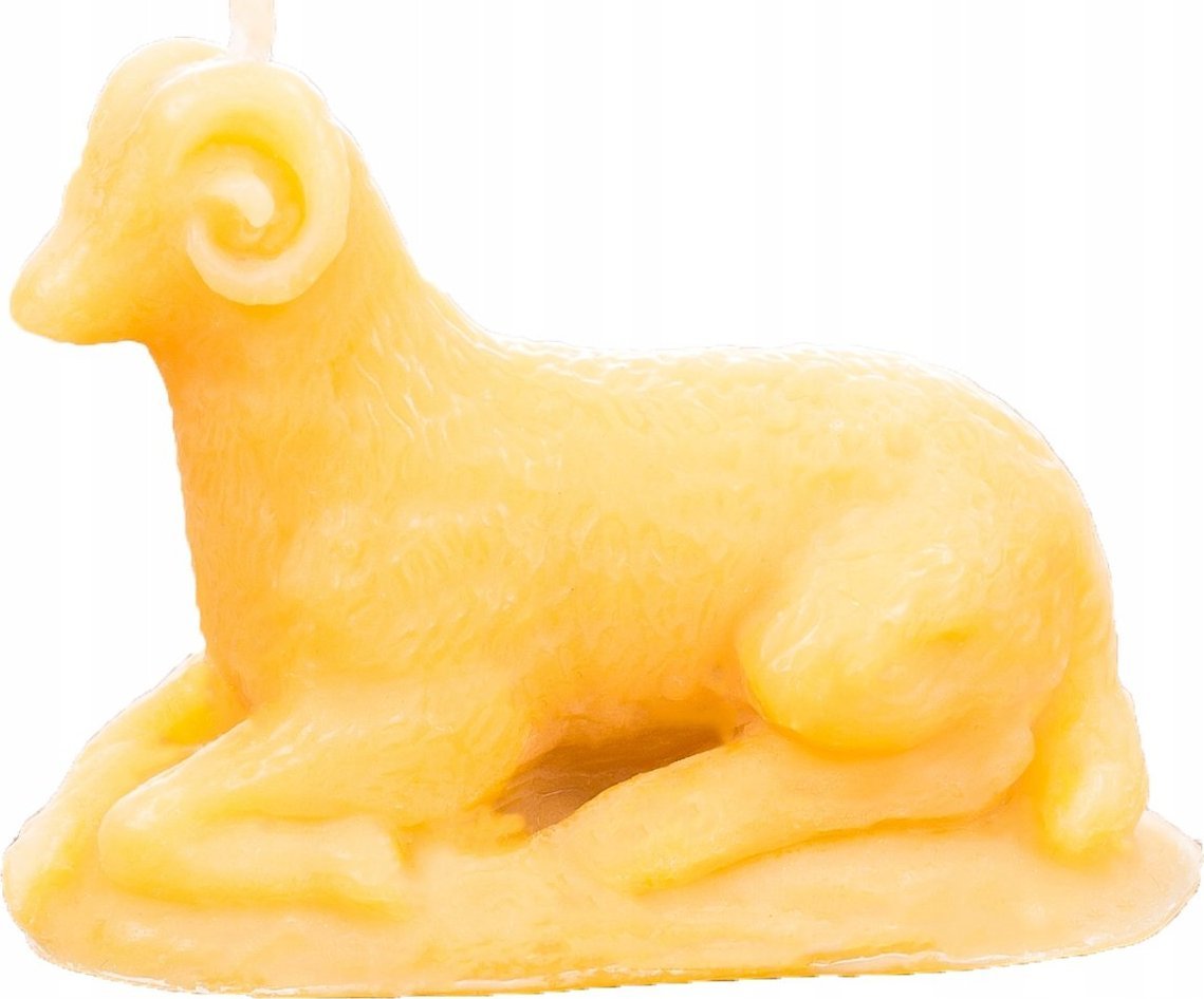 Łysoń Świeca z wosku pszczelego baran (S1261) - S1261