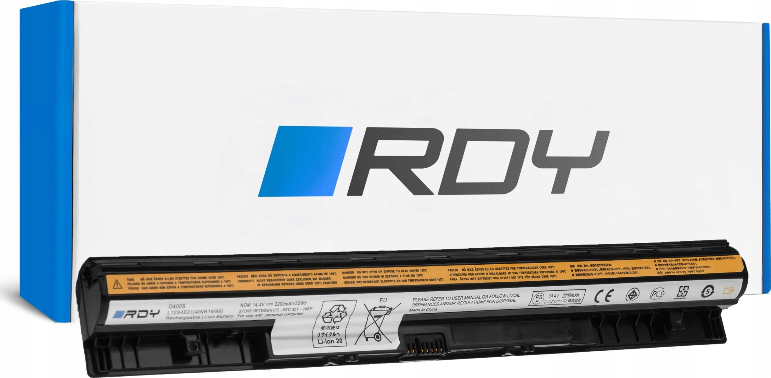 Bateria RDY L12L4E01 L12M4E01 L12L4A02 L12M4A02 do Lenovo G50 G50-30 G50-45 G50-70 G50-80 G500s G505s Z710 Z50 Z50-70