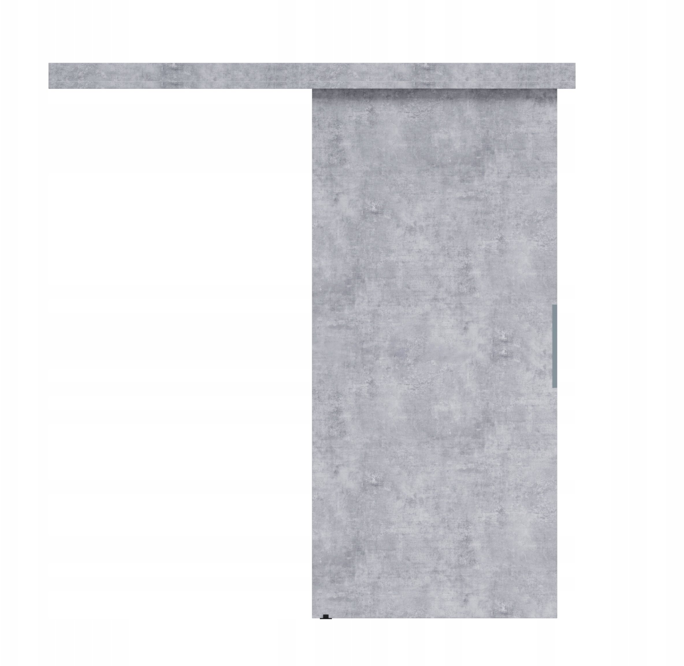 Homedoors Drzwi przesuwne 70 ścienne ALFA beton 74 + system przesuwny