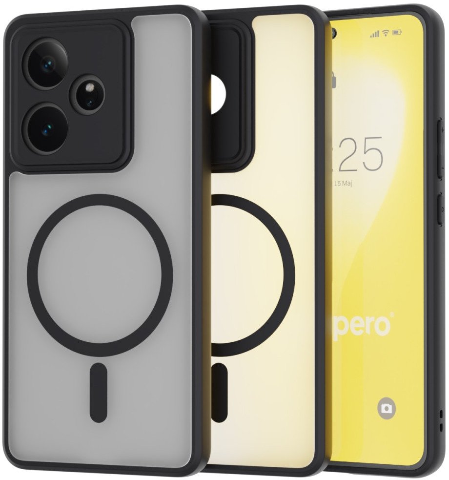 Etui Supero do Realme GT 7/GT 7T Magsafe, przezroczyste