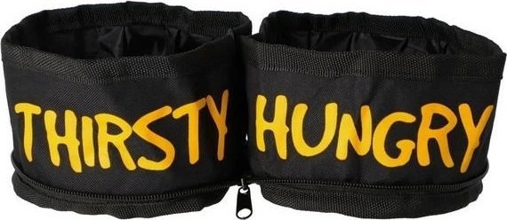 Dingo Miska Podróżna Dla Psa Podwójna 2x1l