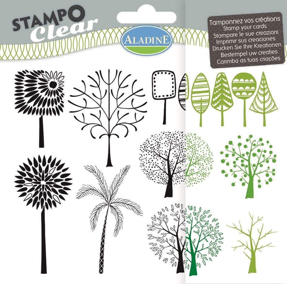 Aladine Stemple silikonowe Drzewa