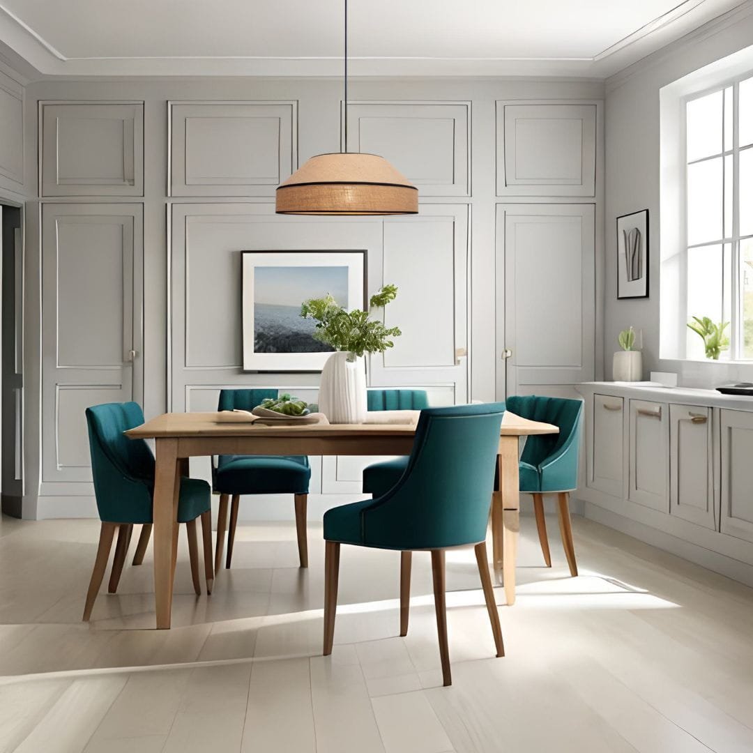 Lampa wisząca Solar Lampa BOHO wisząca nad stół len trapez