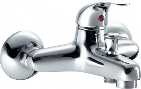 Bateria wannowa KFA Baryt ścienne chrom (554-010-00)