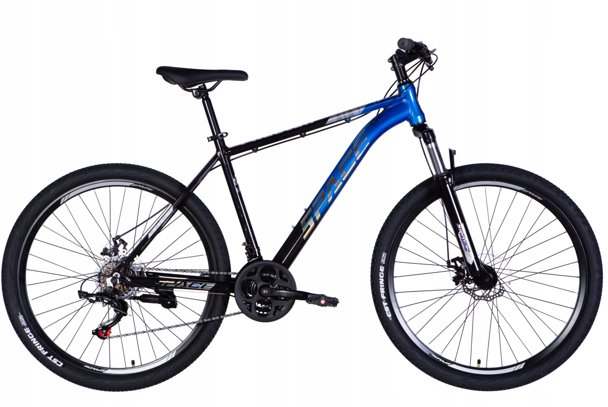 27.5" SPACE PHAETON DD FR 19" Black/Blue 2025