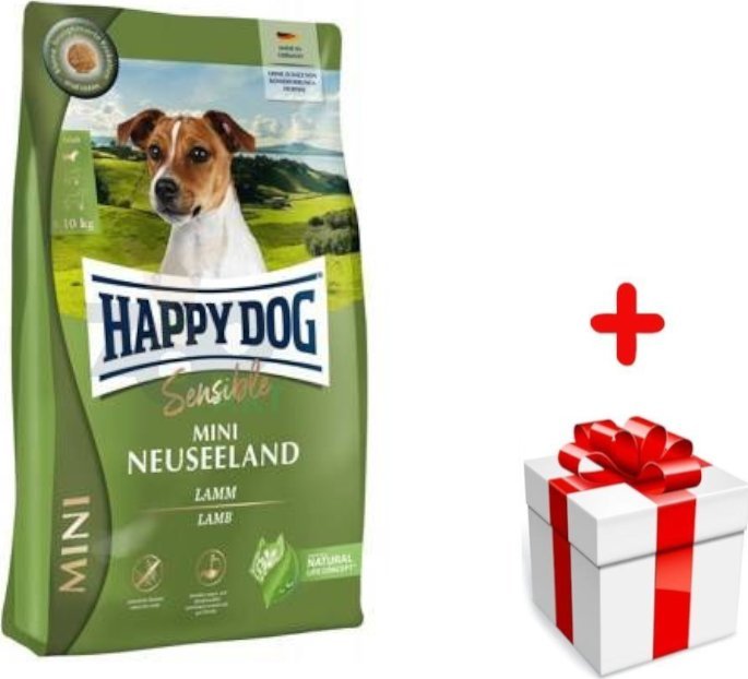 Happy Dog Happy Dog Mini New Zeland 10kg + niespodzianka dla psa GRATIS!
