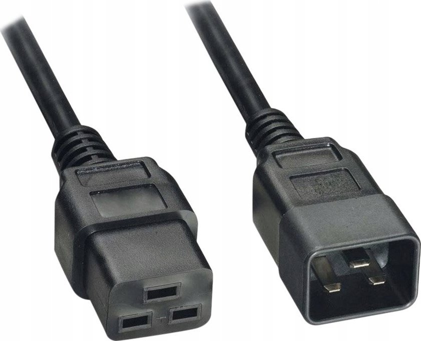 Kabel zasilający Akyga AKYGA Power cable AK-UP-07 IEC C14 C15 250V/50Hz 3m